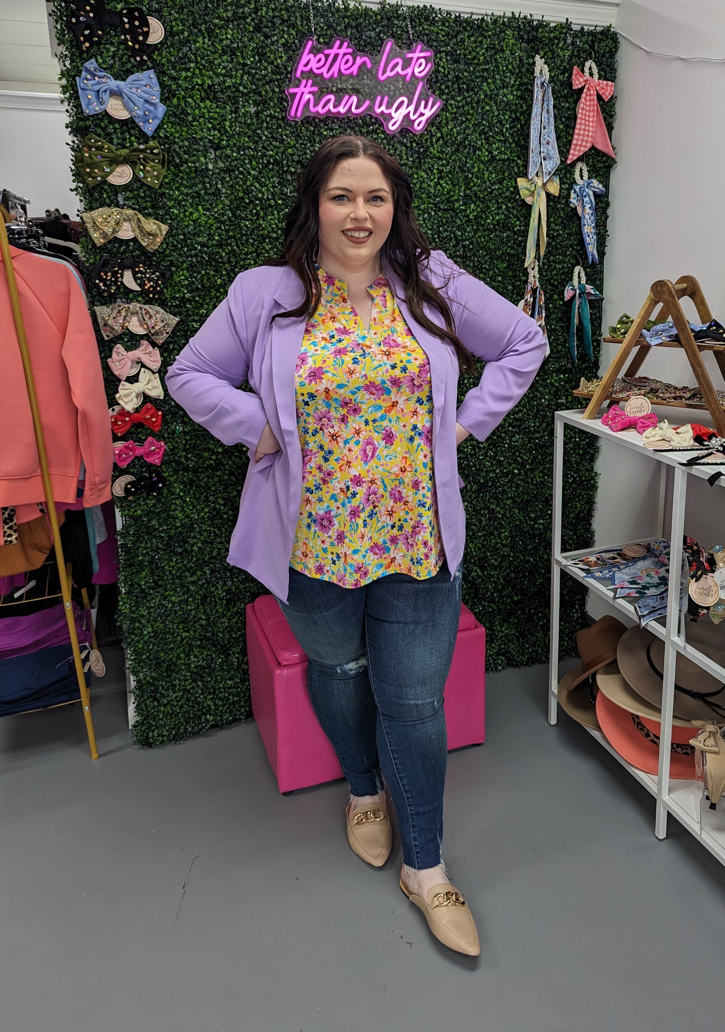 Doll Blazer - Lavender (XS - 3X)
