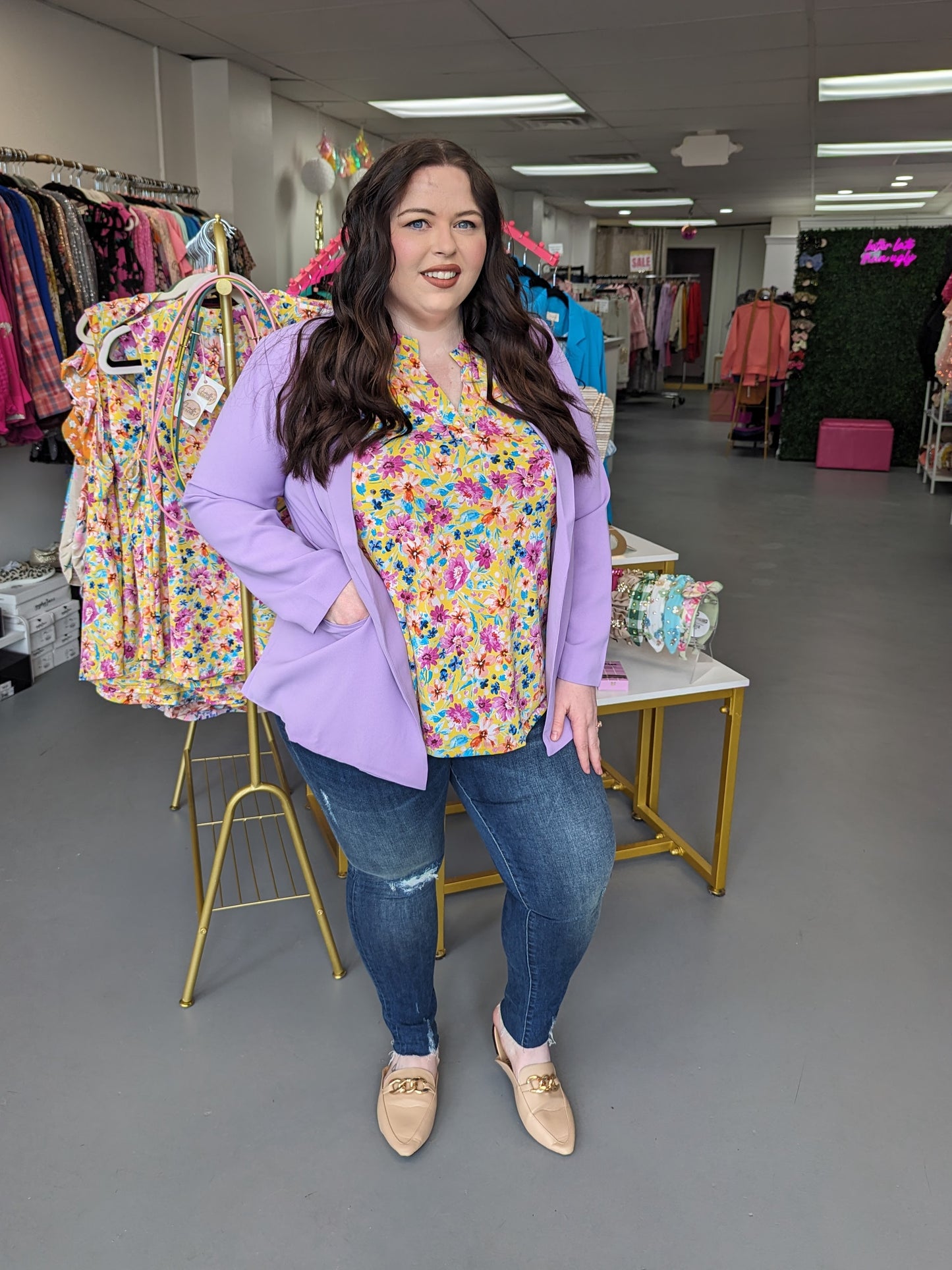 Doll Blazer - Lavender (XS - 3X)