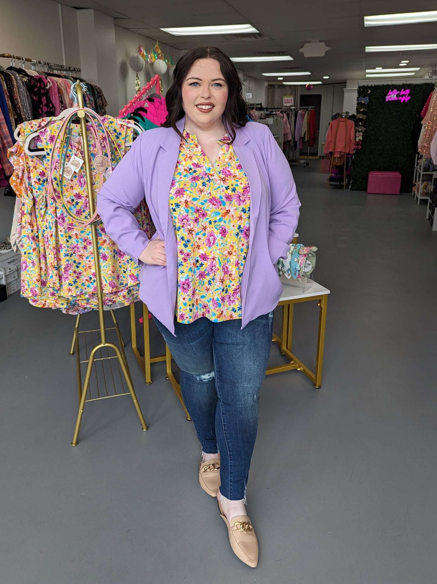 Doll Blazer - Lavender (XS - 3X)