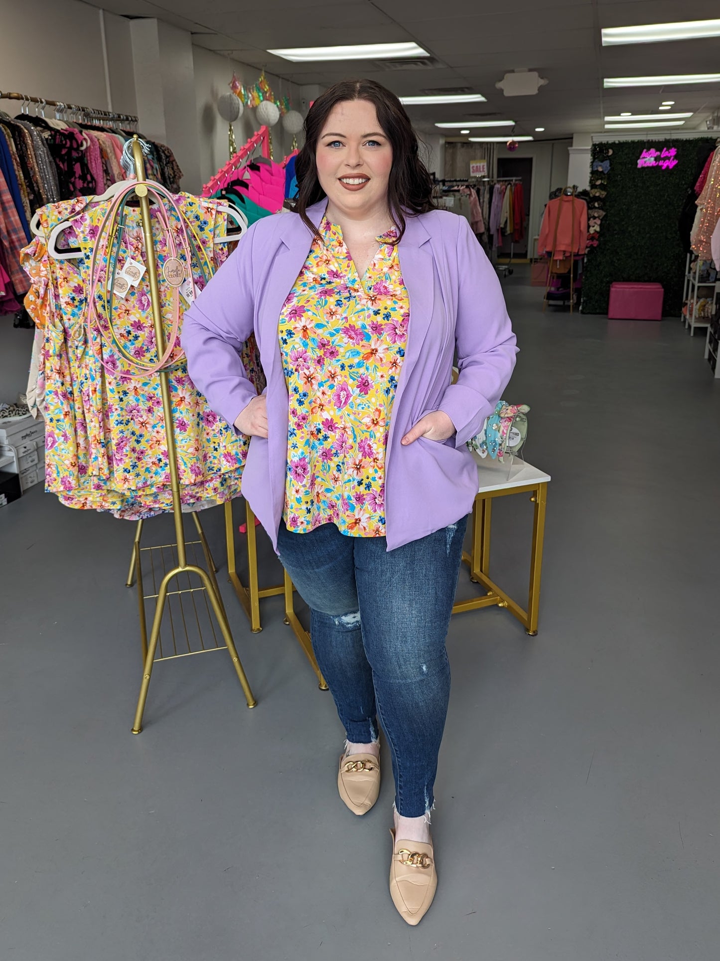 Doll Blazer - Lavender (XS - 3X)