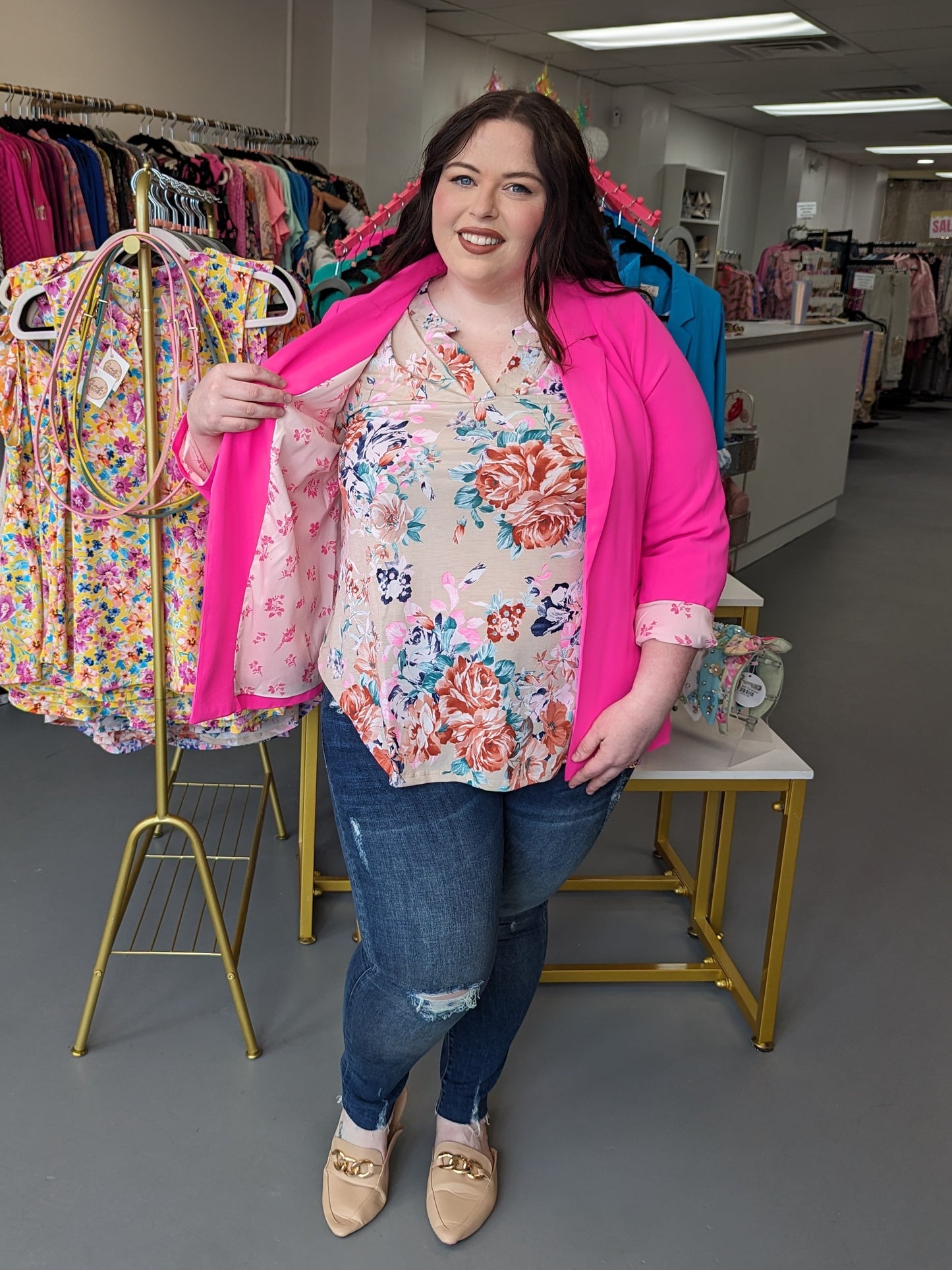 Doll Blazer - Neon Pink