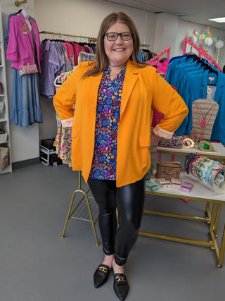 Doll Blazer - Mango (XS - 3X)