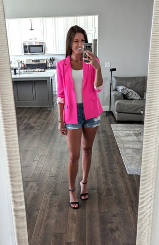 Doll Blazer - Neon Pink