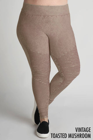 Curvy Moto Leggings