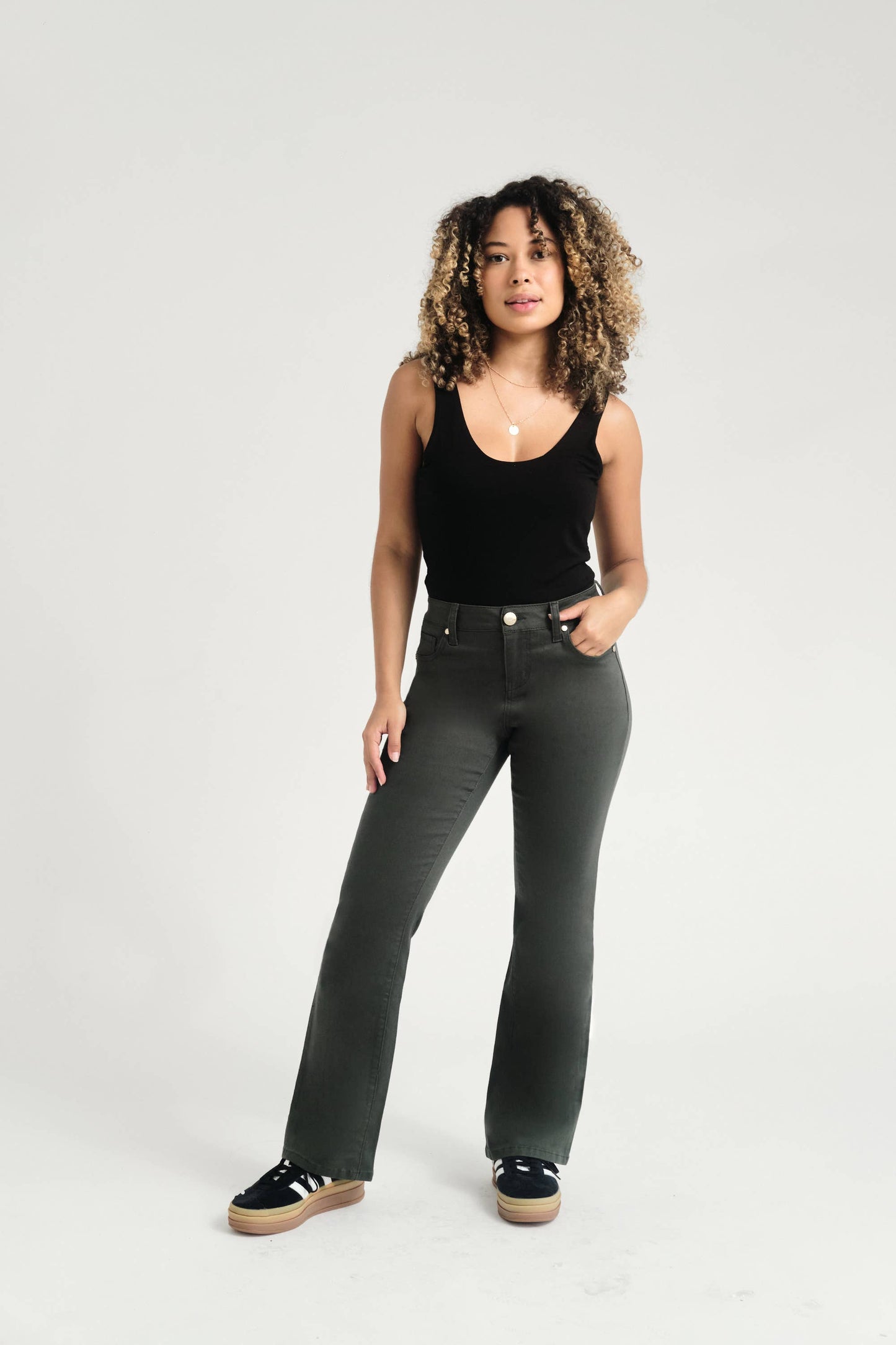29" Luxe Slim Boot Jeans Forest