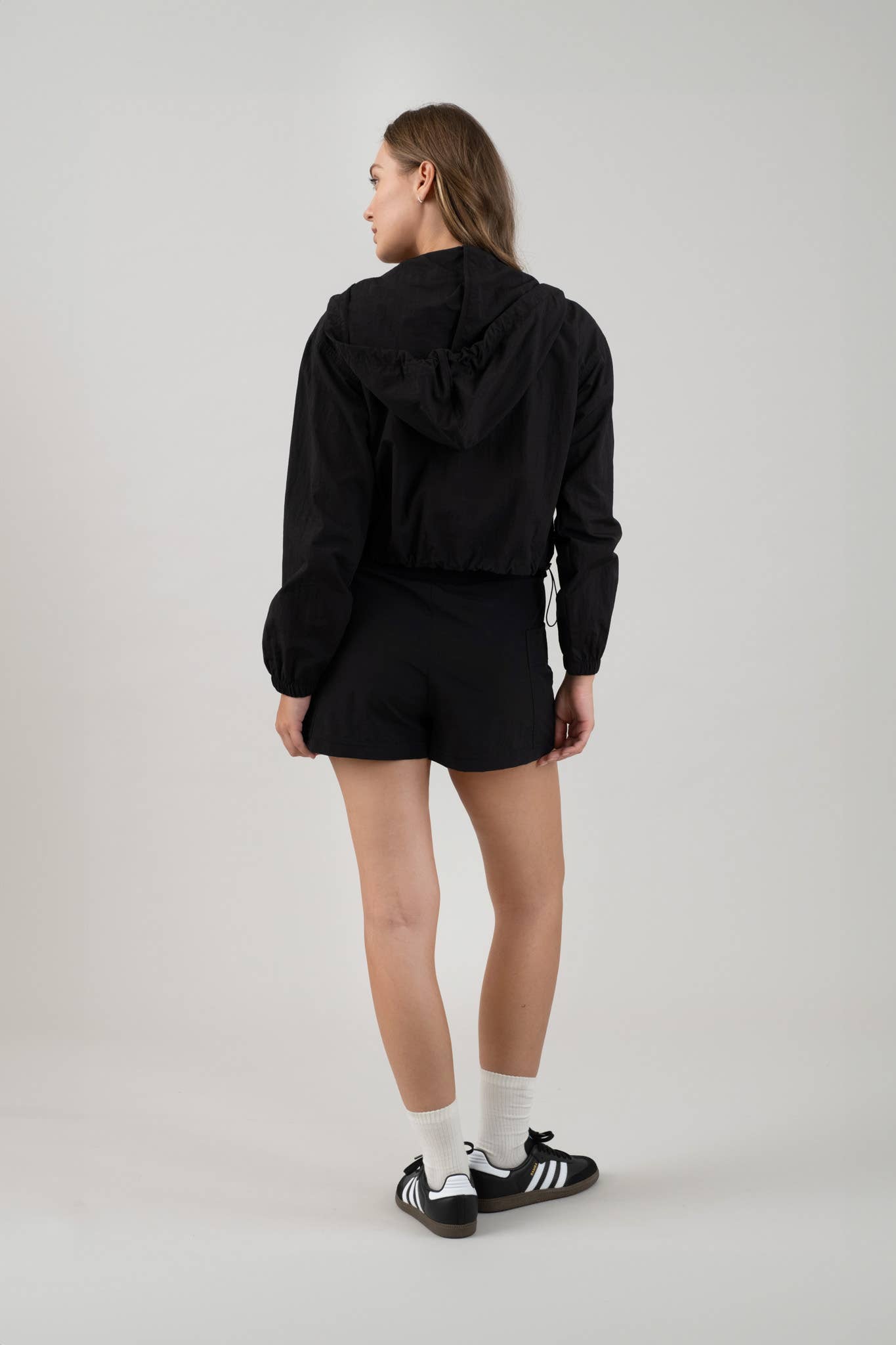 City Breeze Cropped Windbreaker