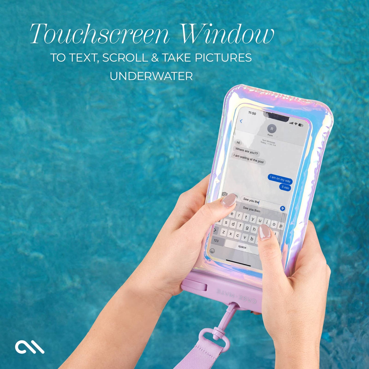 Waterproof Floating Phone Pouch Citrus