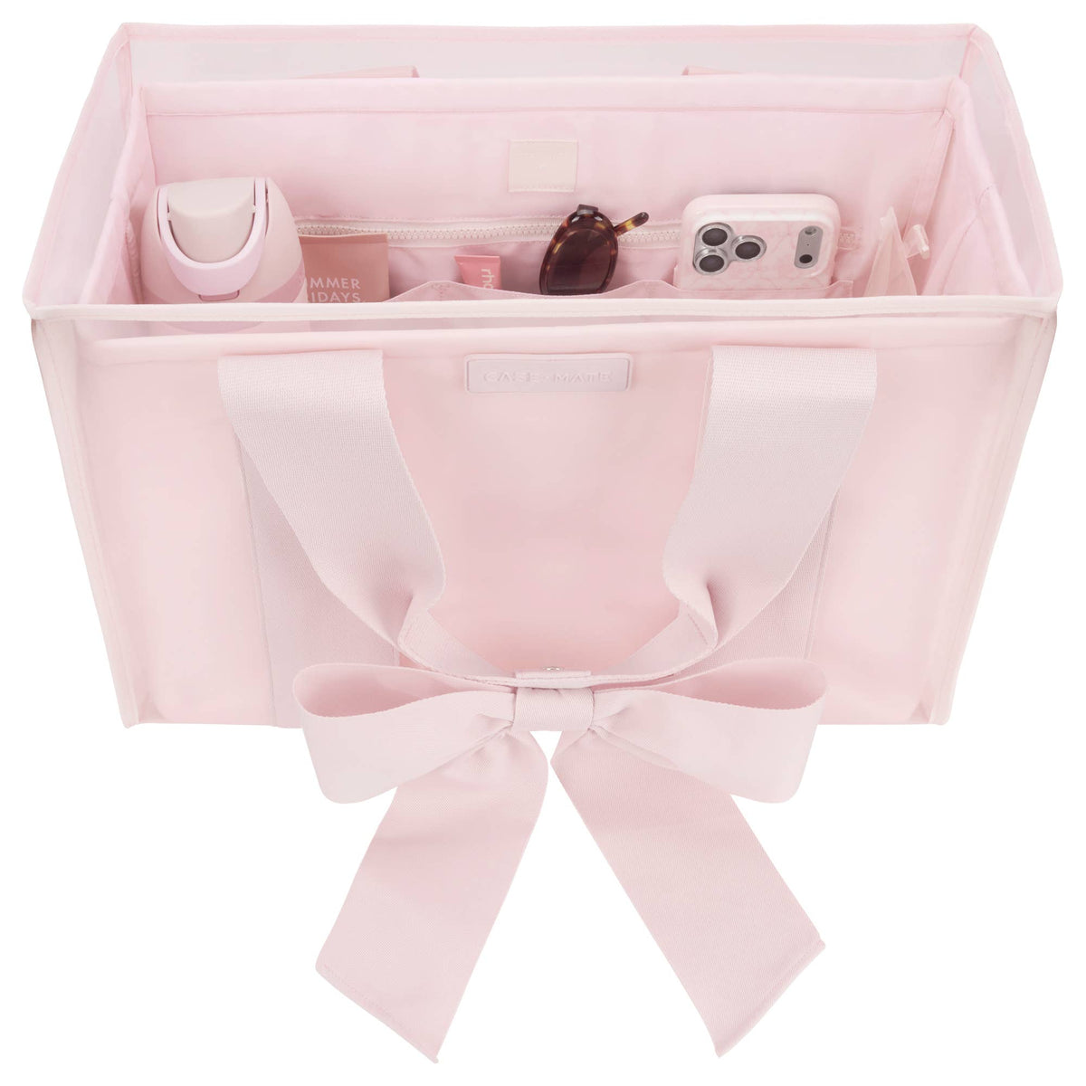 Jelly Tote Organizer Pink