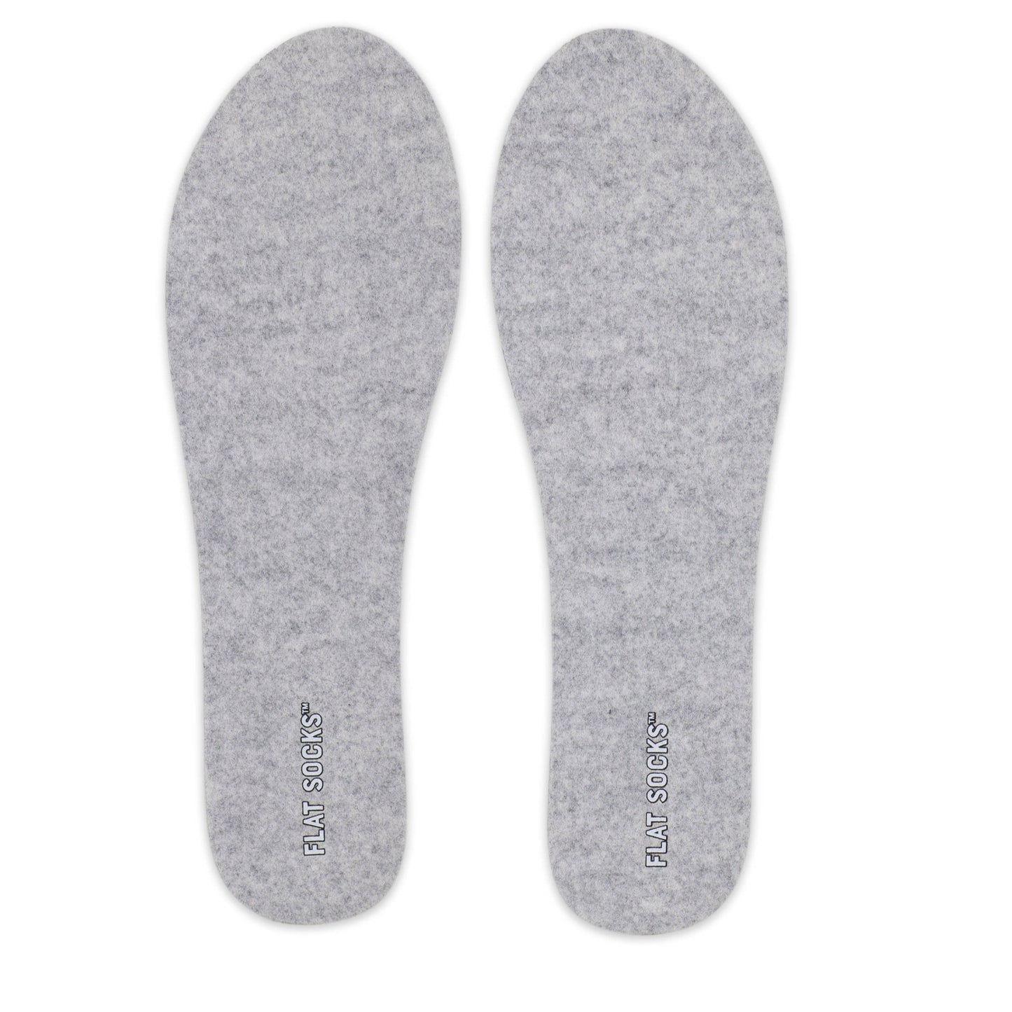 Flat Socks Light Gray