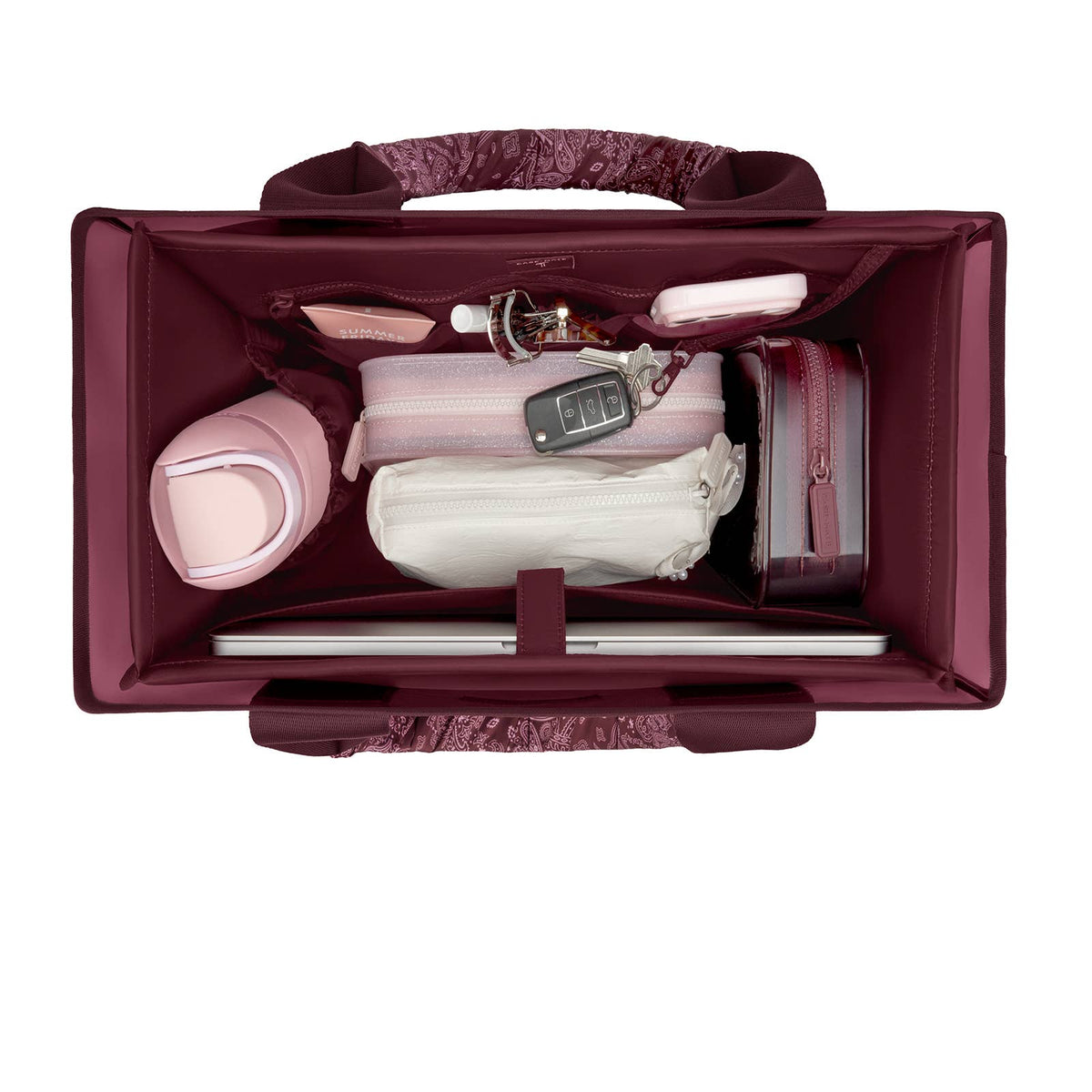 Jelly Tote Organizer Mulberry