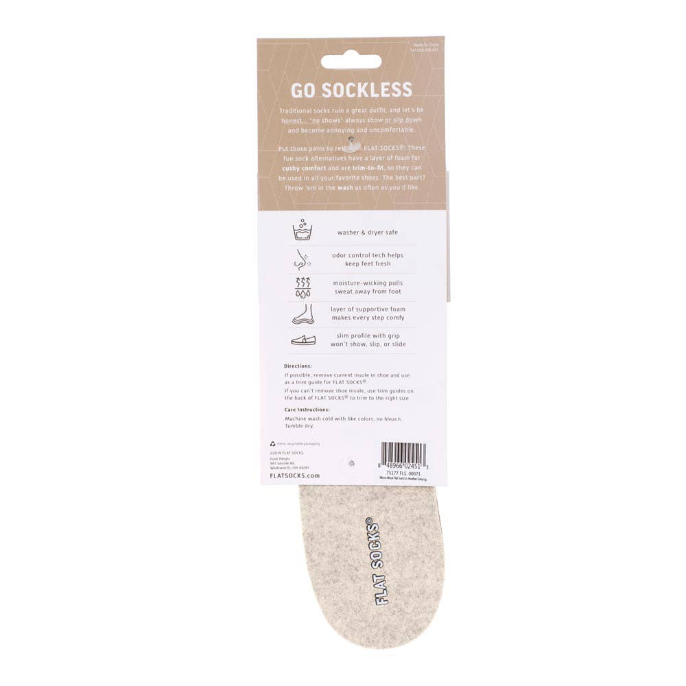 Flat Socks Sand