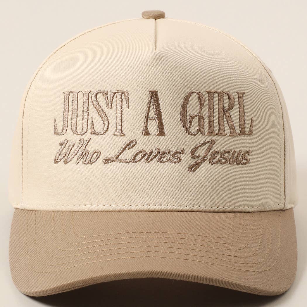 Just A Girl Trucker Hat