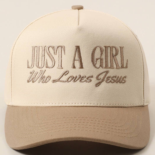 Just A Girl Trucker Hat