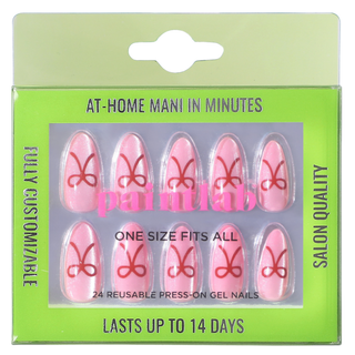 Coquette Bow Press-On Nails