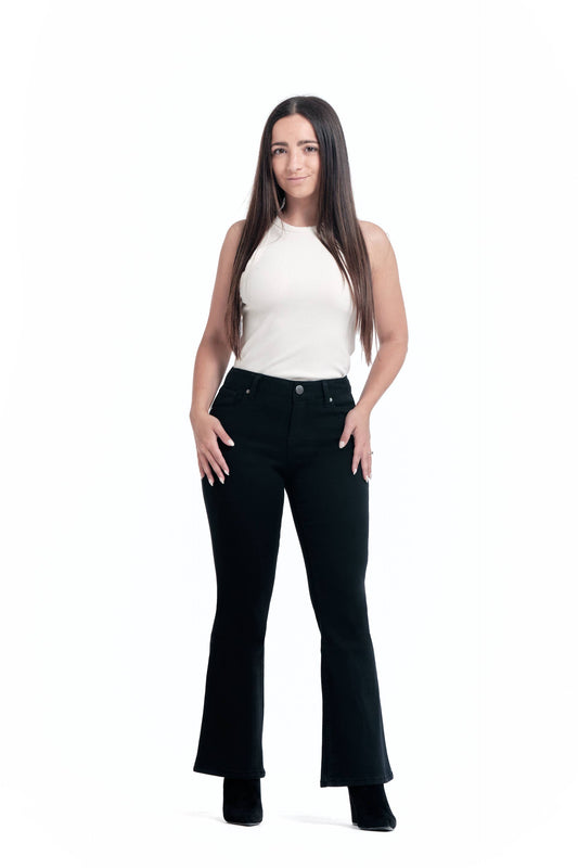 28" Mid-Rise Slim Boot Jean