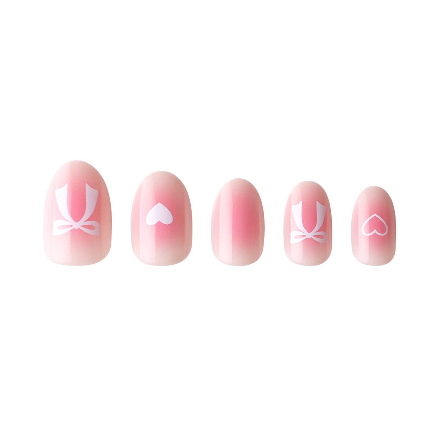 Blushing Bows Press-On Nails