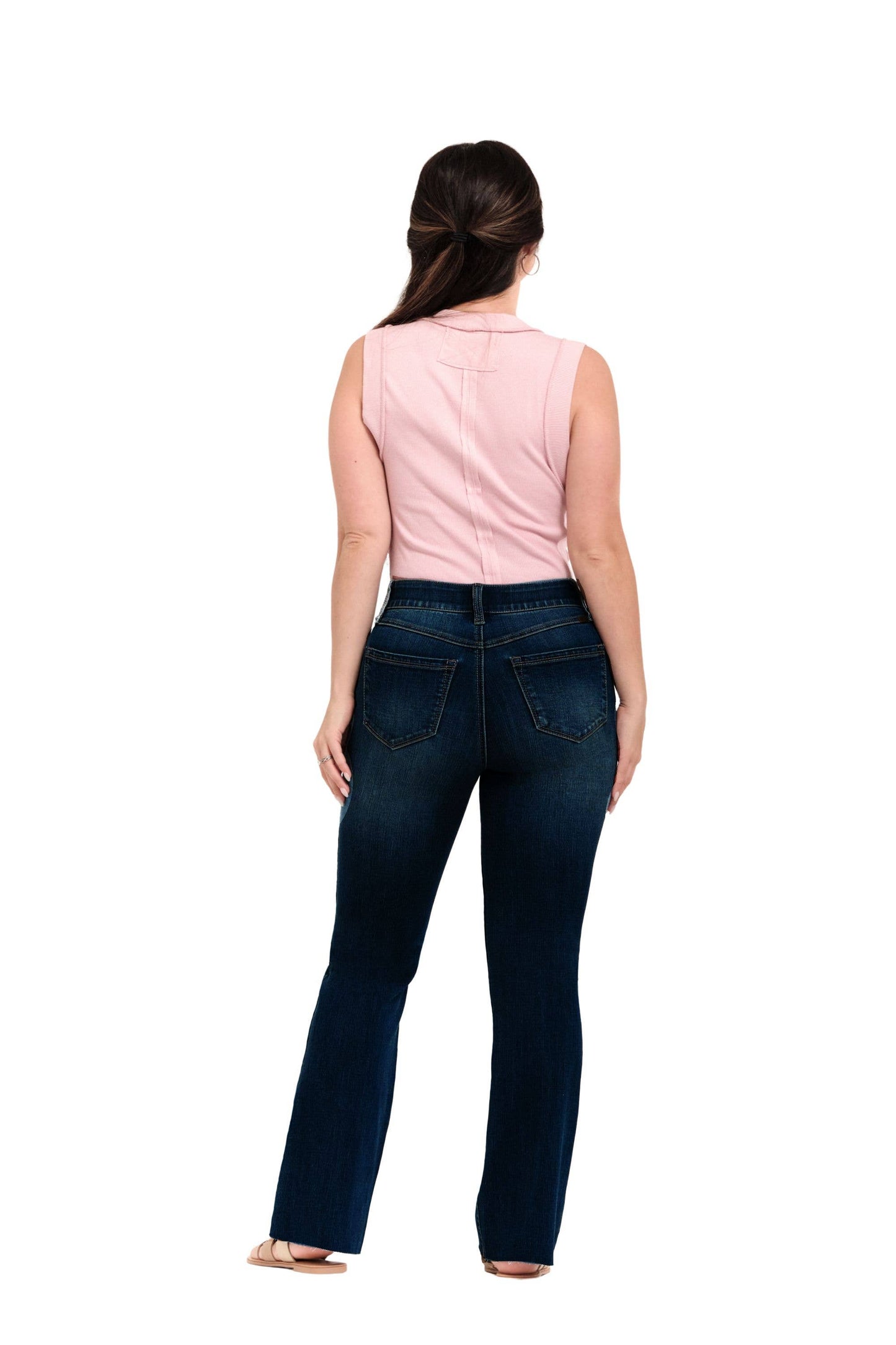 29" Tummy Control Slim Boot Jeans
