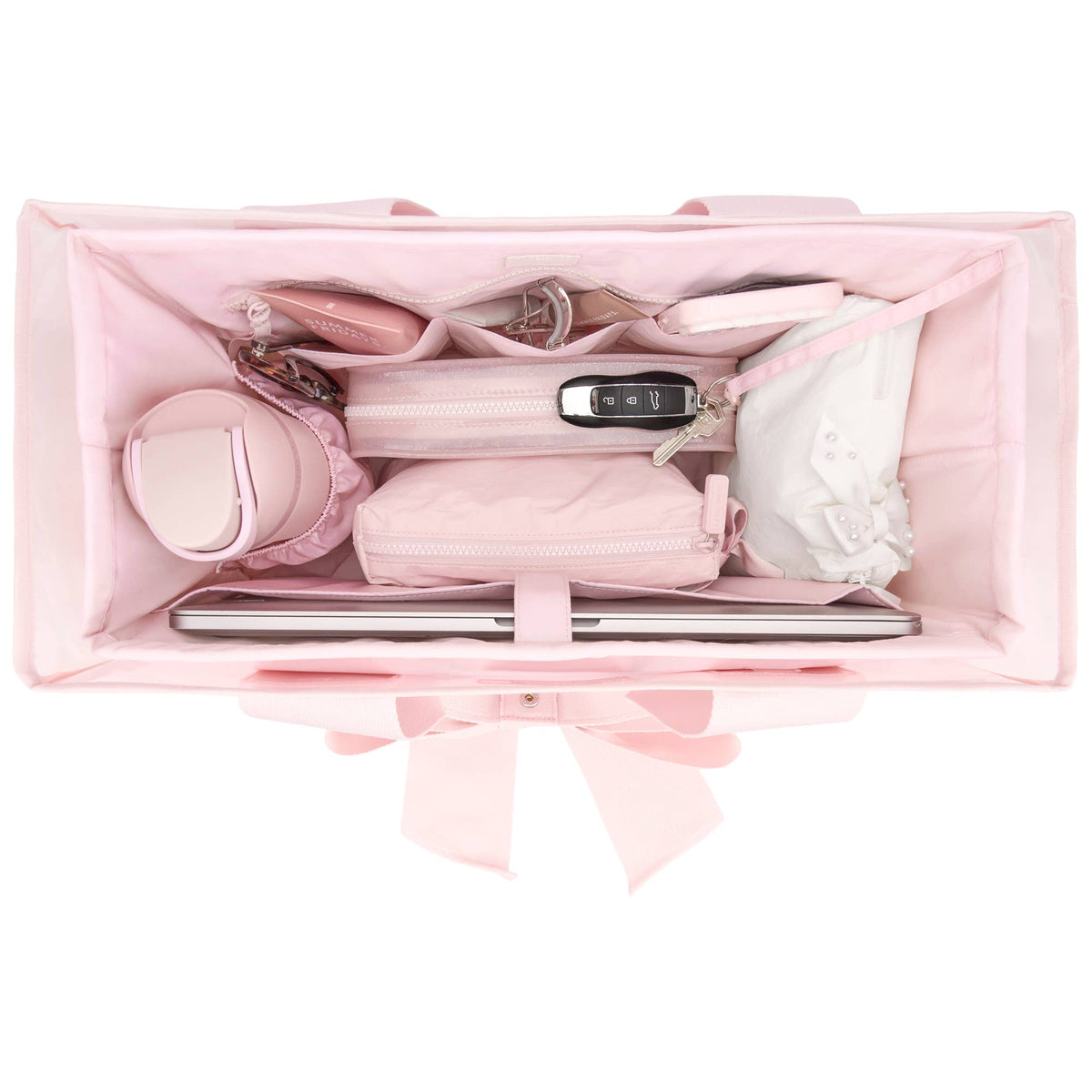 Jelly Tote Organizer Pink