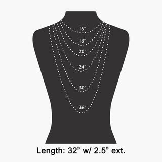 Pearl & Paperclip Chain Necklace