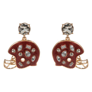Football Helmet Earrings
