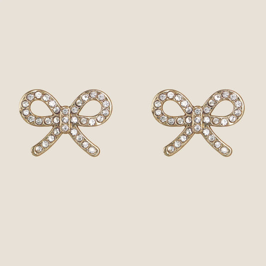 Crystal Bow Studs