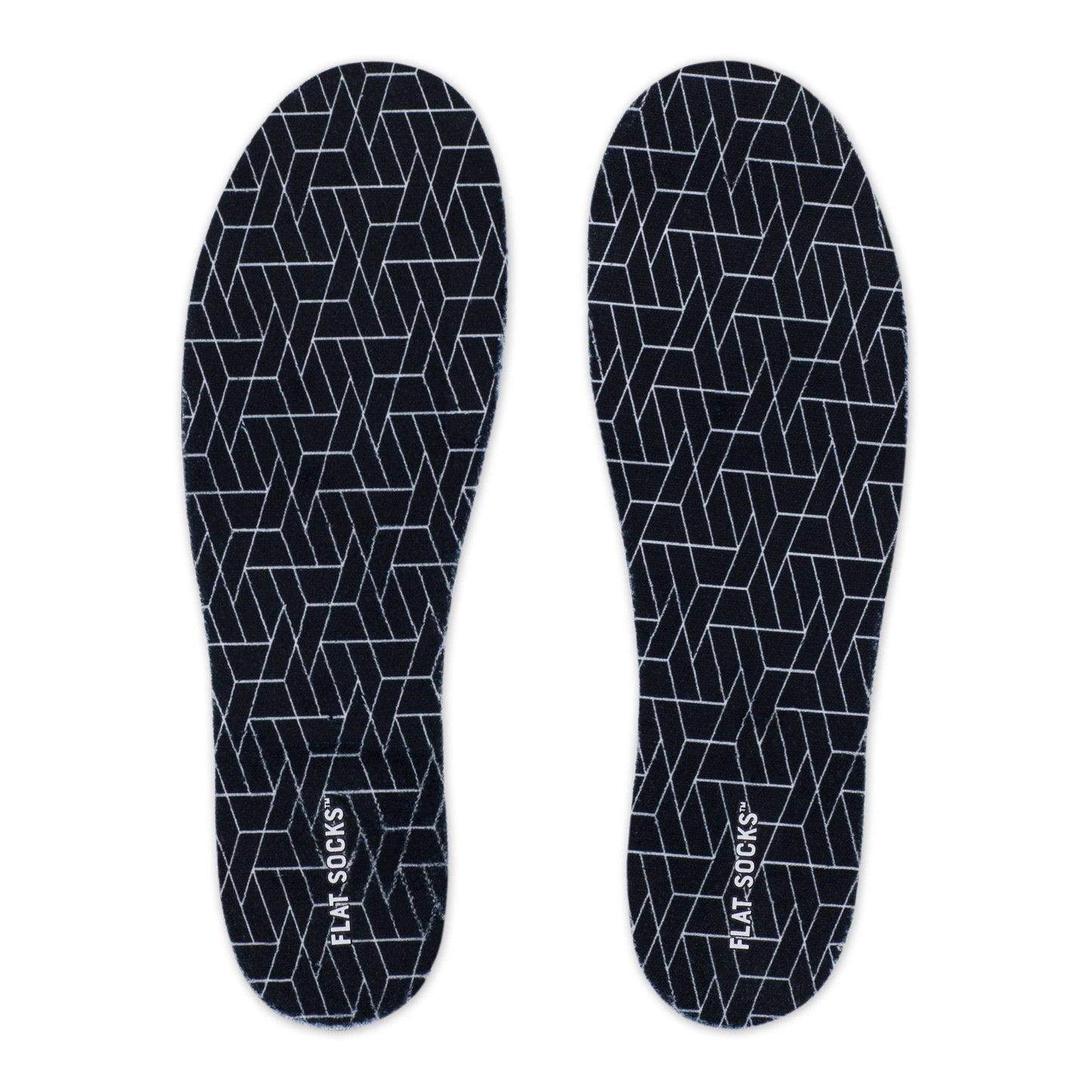 Flat Socks Black