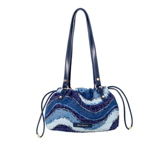 Desert Stitch Shoulder Bag Denim