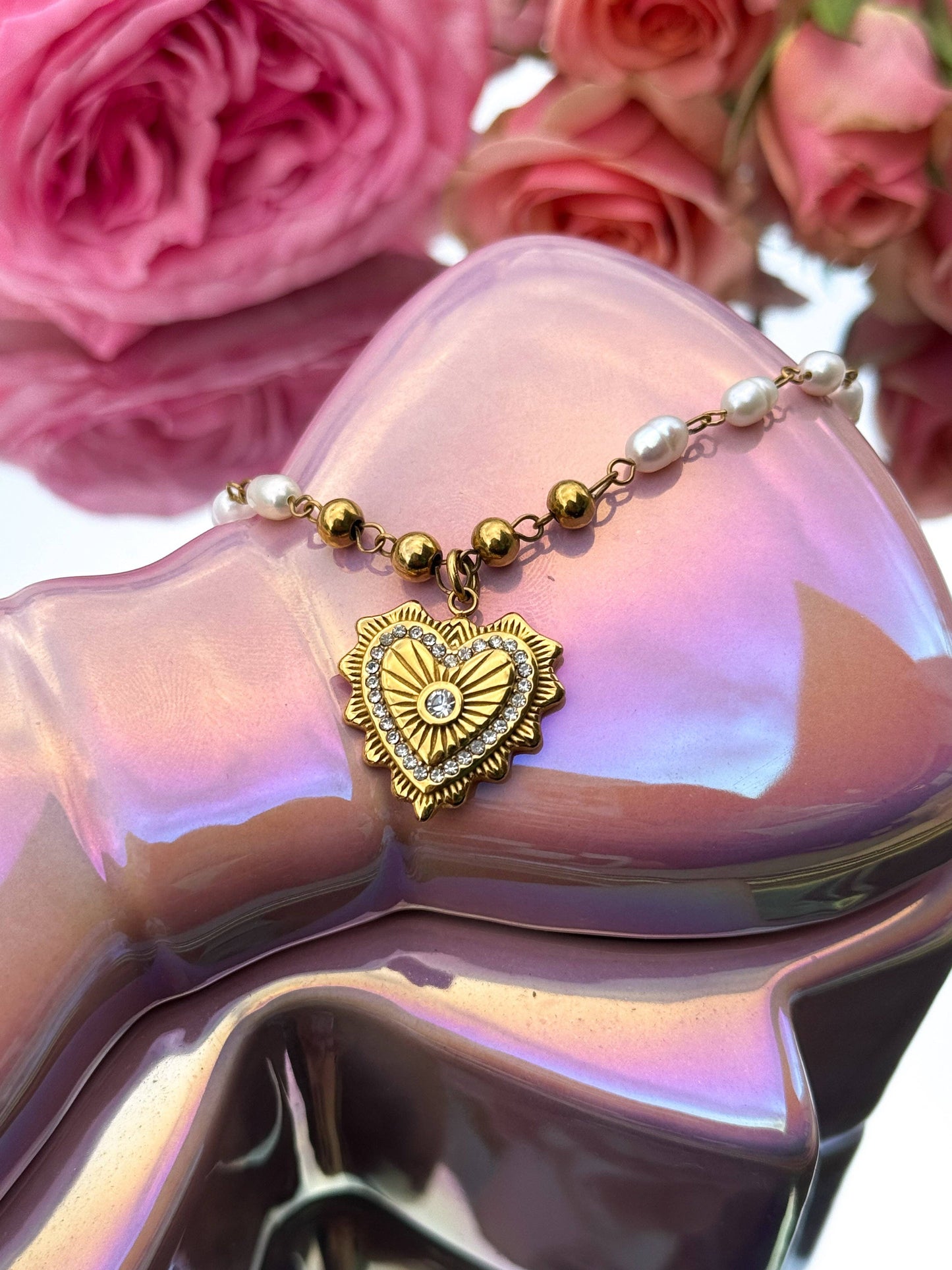 Amor Pearl Necklace
