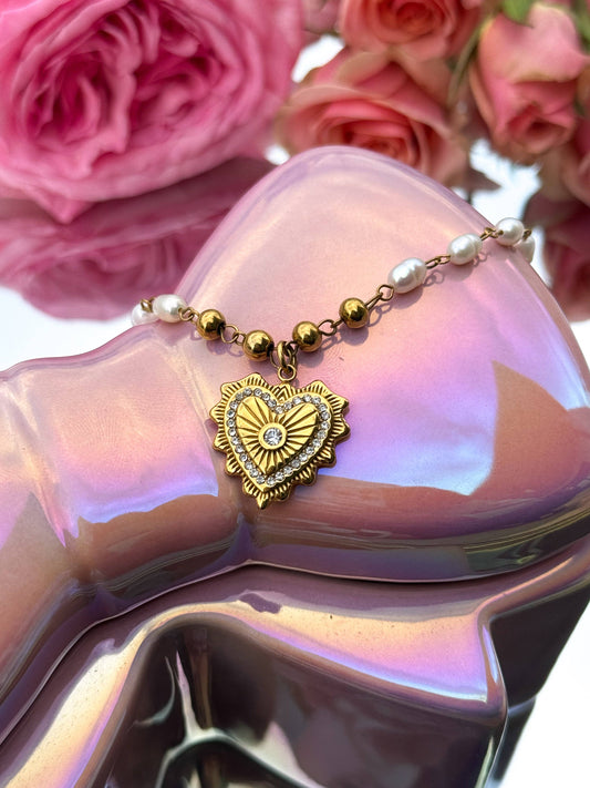Amor Pearl Necklace