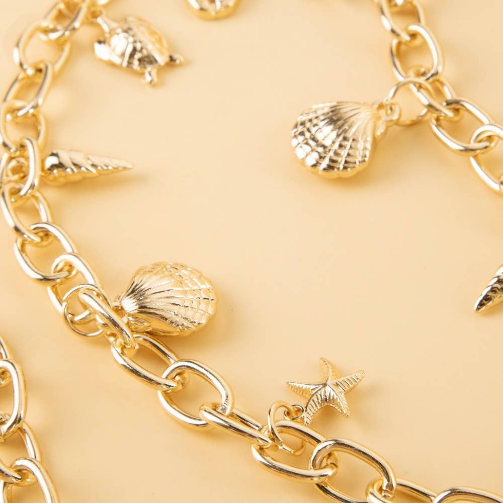 Sealife Chain Belt