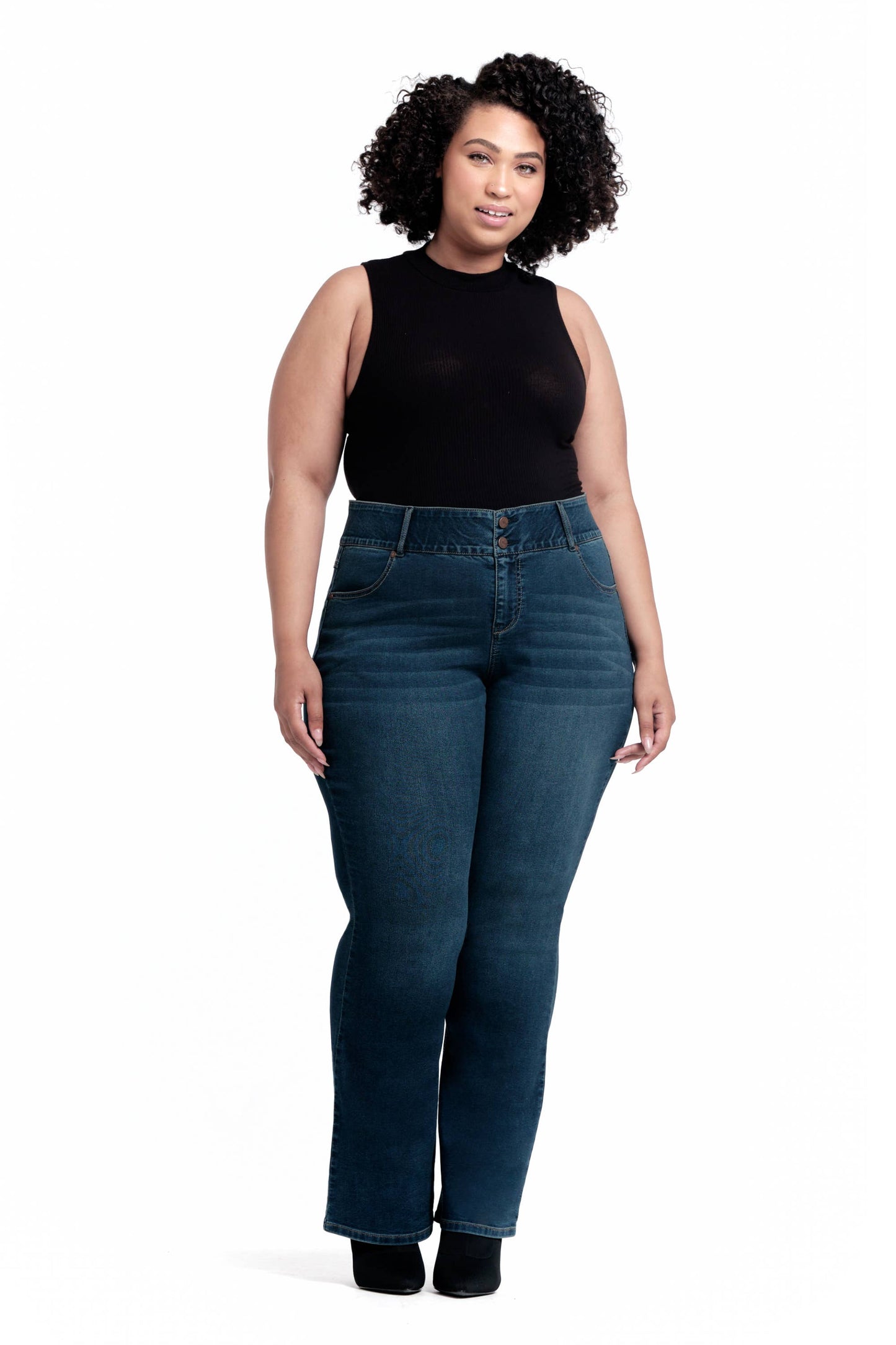 32" Curvy Sculpt Flare Jeans