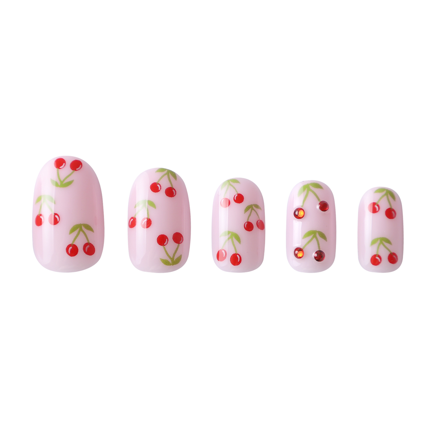 Cherry Bomb II Press-On Nails