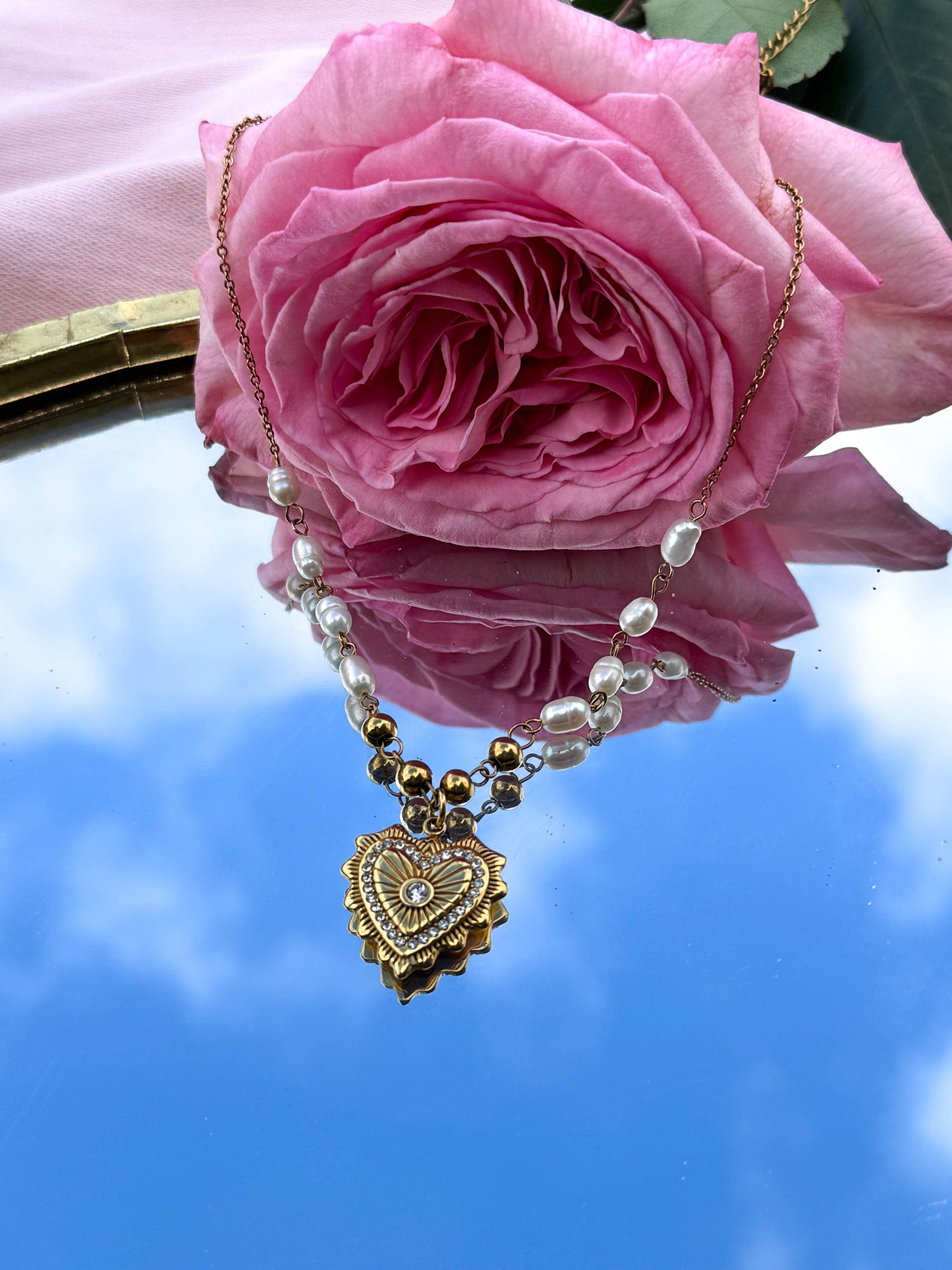 Amor Pearl Necklace