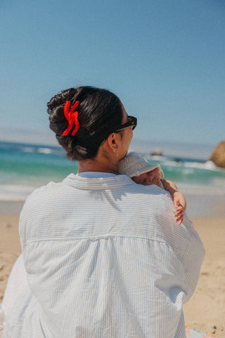 Kaxi Wavy Midi Hold Evr Claw