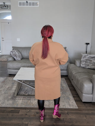 Oversized Coat Khaki