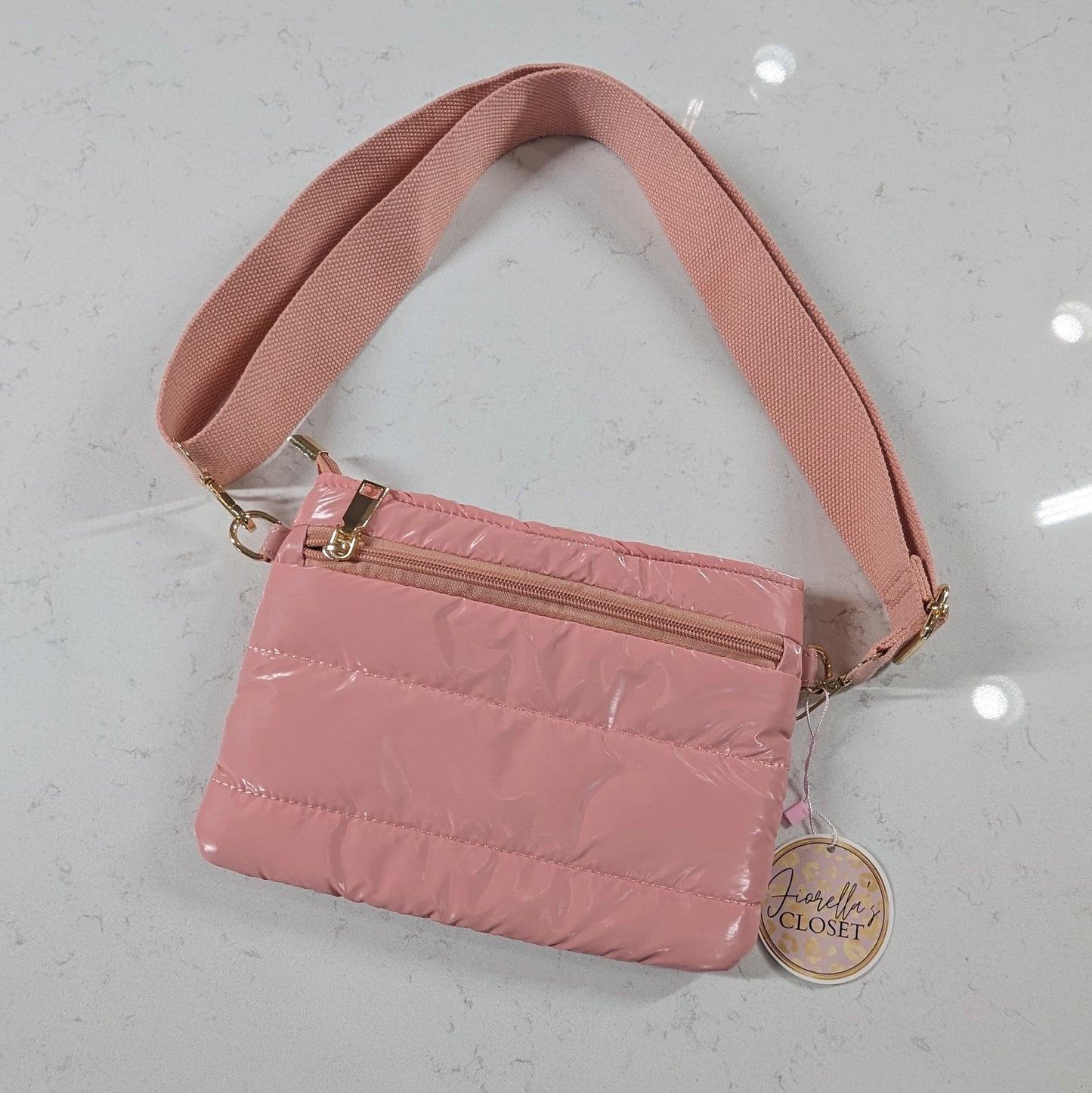 Quilted Crossbody Rectangular