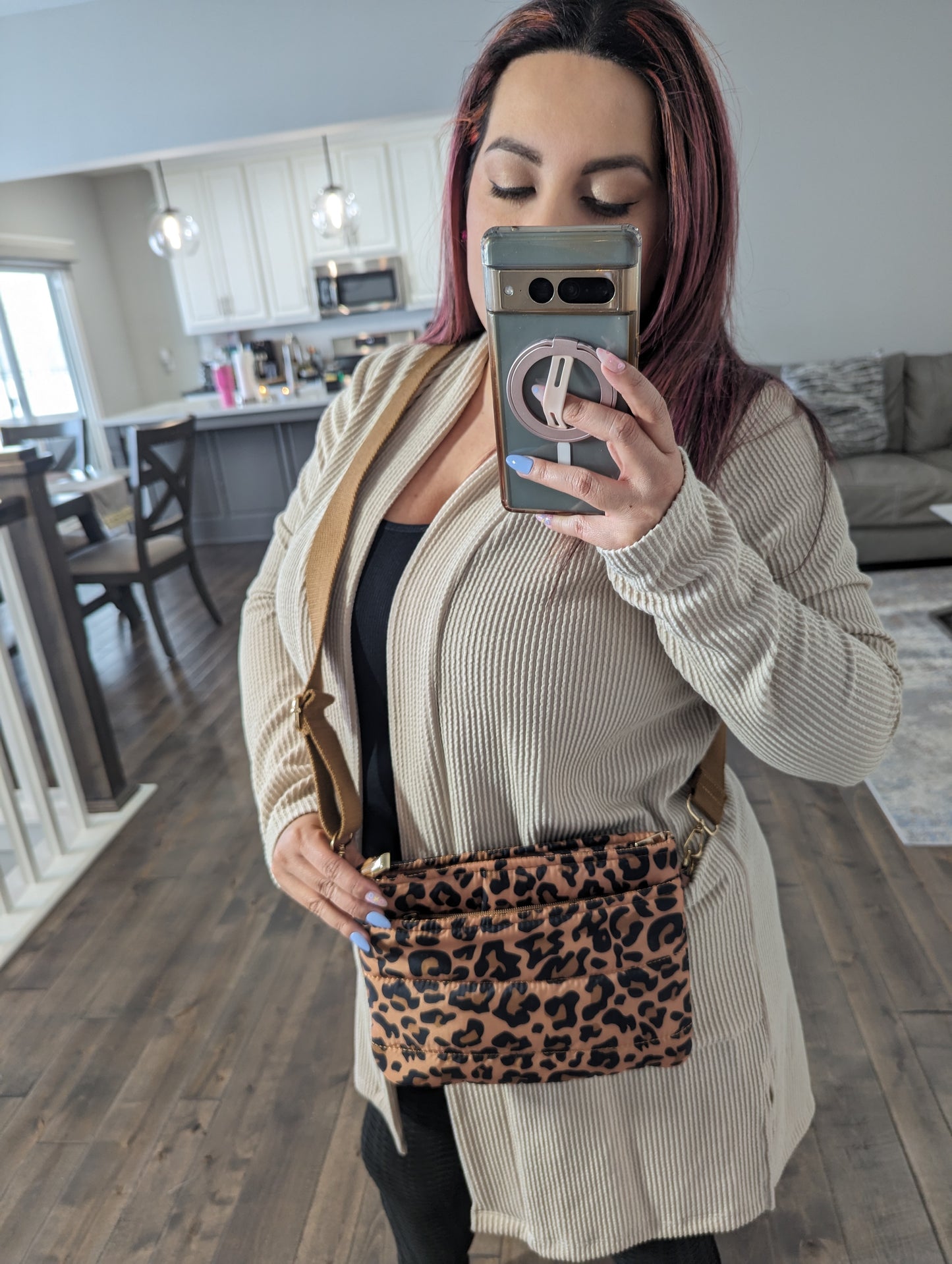 Quilted Crossbody Rectangular