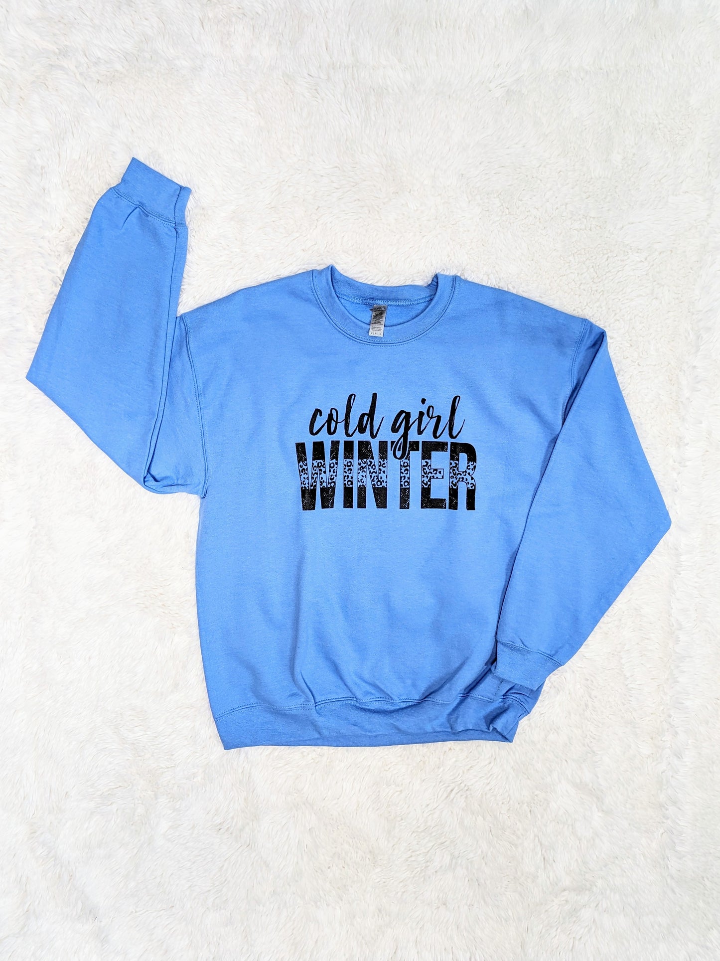 Cold Girl Winter Sweatshirt
