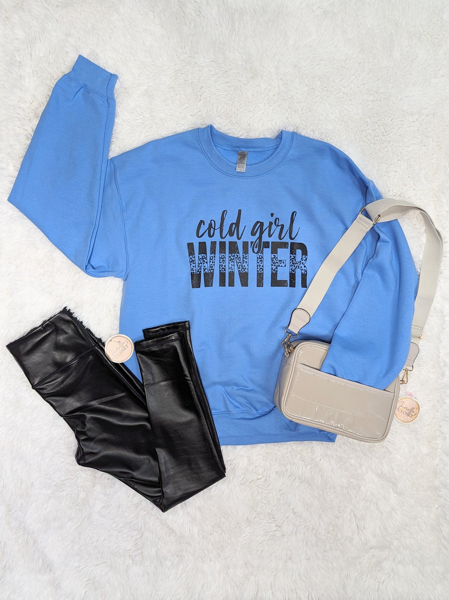 Cold Girl Winter Sweatshirt